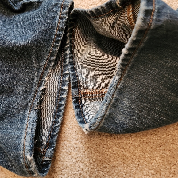 Lucky Brand 181 Relaxed Straight Mid-rise Men's Blue Jeans - Size 38x32 - Picture 5 of 11